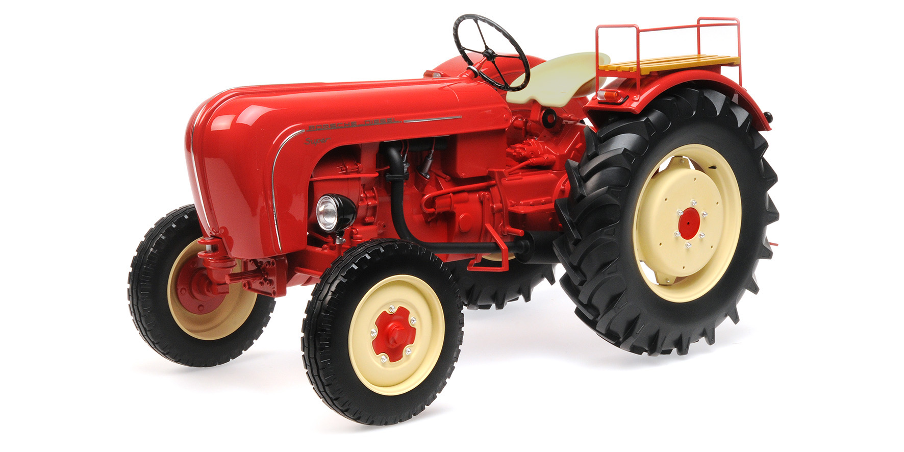 PORSCHE SUPER TRAKTOR - 1958 - ROT