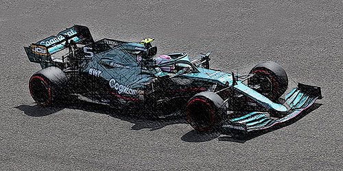 ASTON MARTIN COGNIZANT FORMULA ONE TEAM AMR21 - SEBASTIAN VETTEL - BAHRAIN GP 2021
