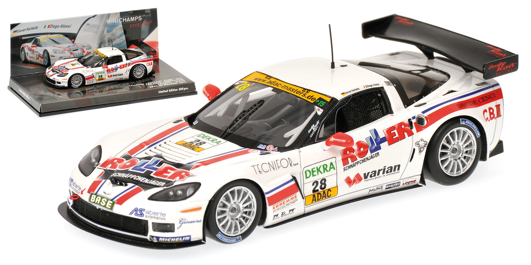 CORVETTE Z06.R GT3 - CALLAWAY COMPETITION - ALESSI/KEILWITZ - ADAC GT MASTERS 2011