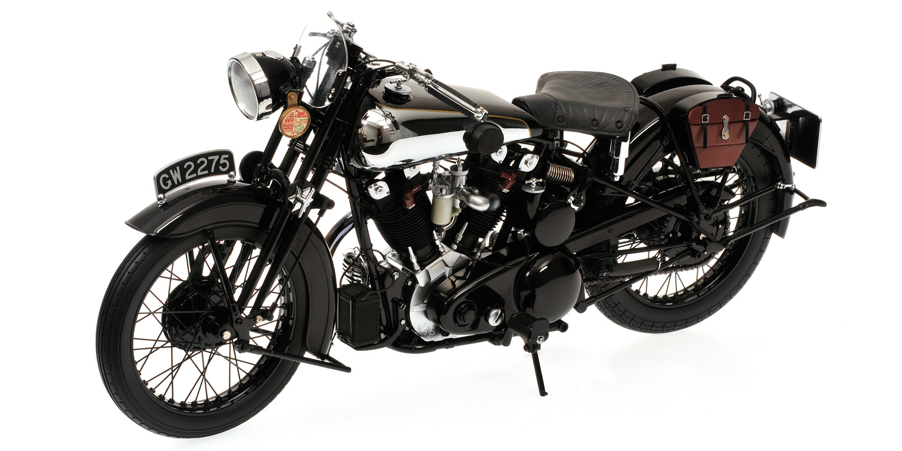BROUGH SUPERIOR SS 100 'T.E. LAWRENCE' - 1932 - BLACK
