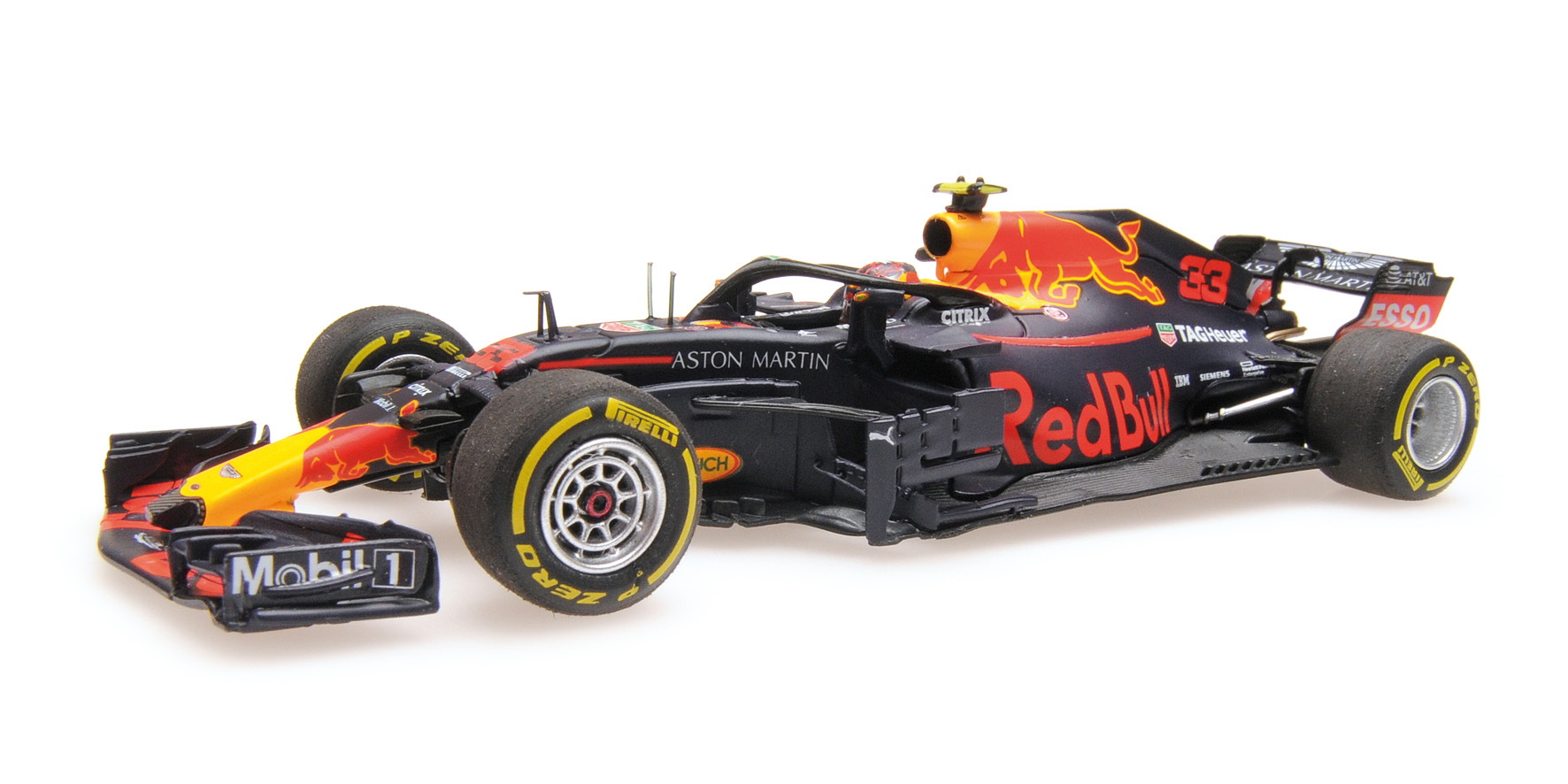 ASTON MARTIN RED BULL RACING TAG-HEUER RB14 - MAX VERSTAPPEN - 2018