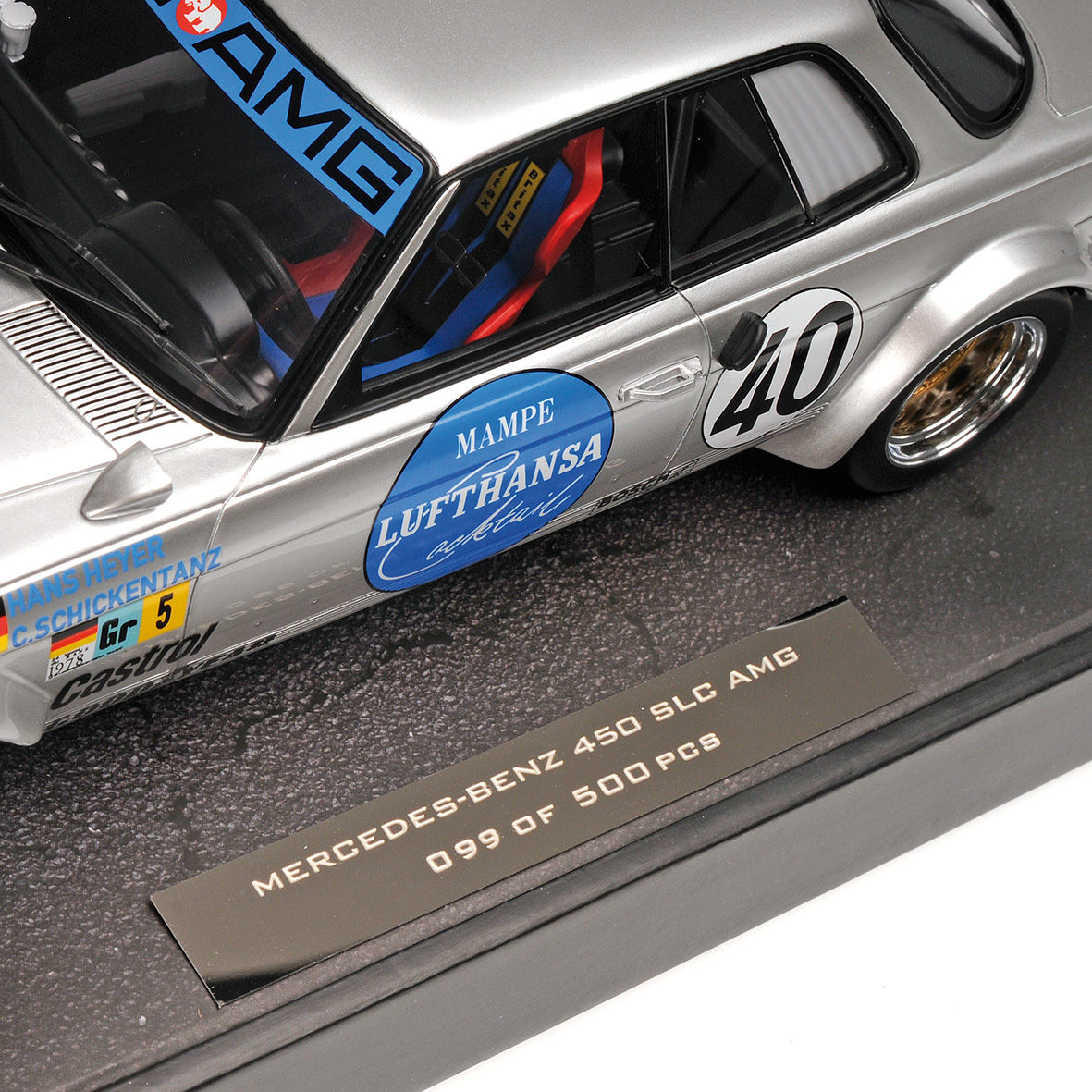 MERCEDES-BENZ 450 SLC 5.0 - HEYER/SCHICKENTANZ - 24H LE MANS 1978