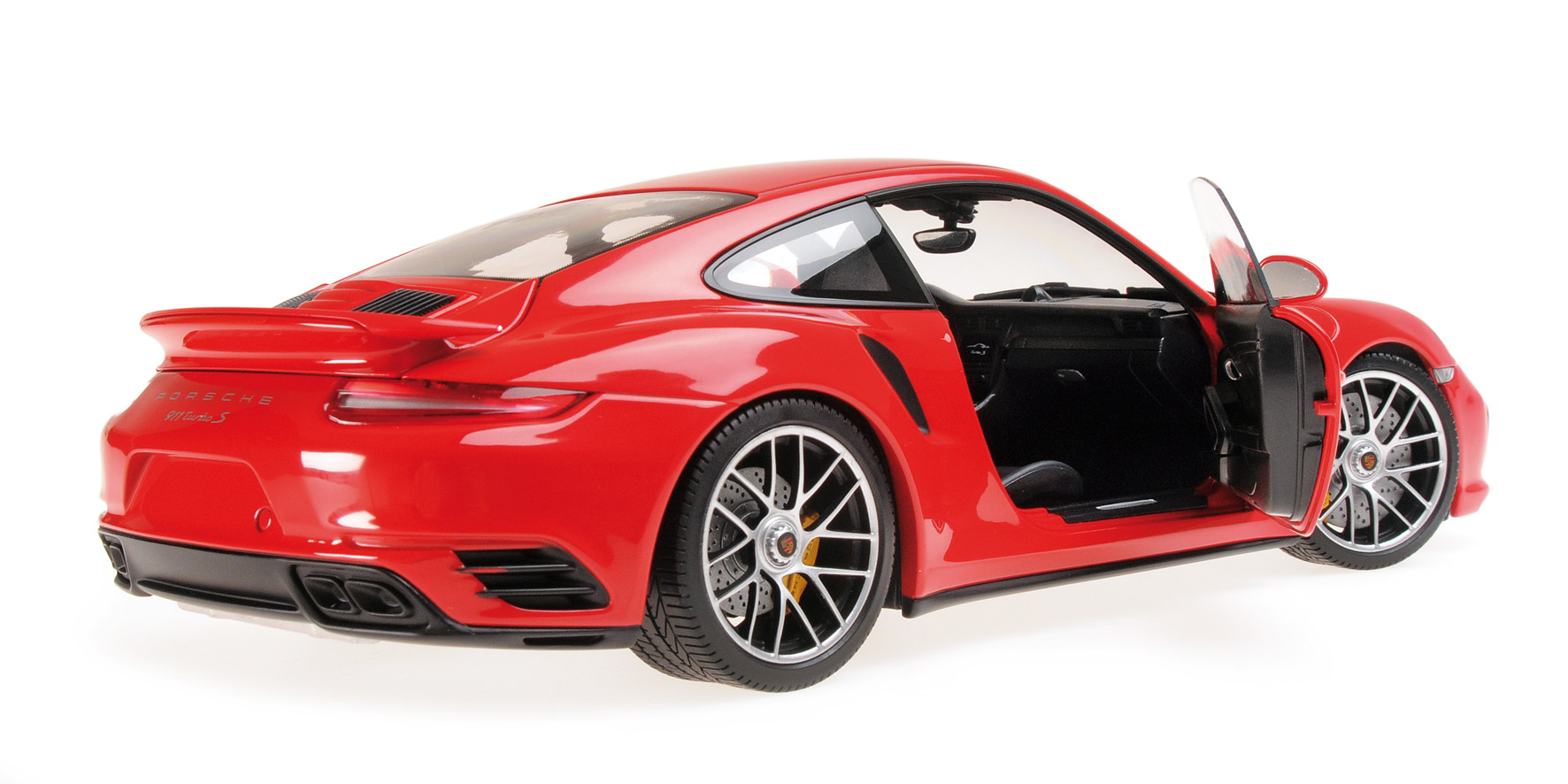 PORSCHE 911 TURBO S - 2016 - RED
