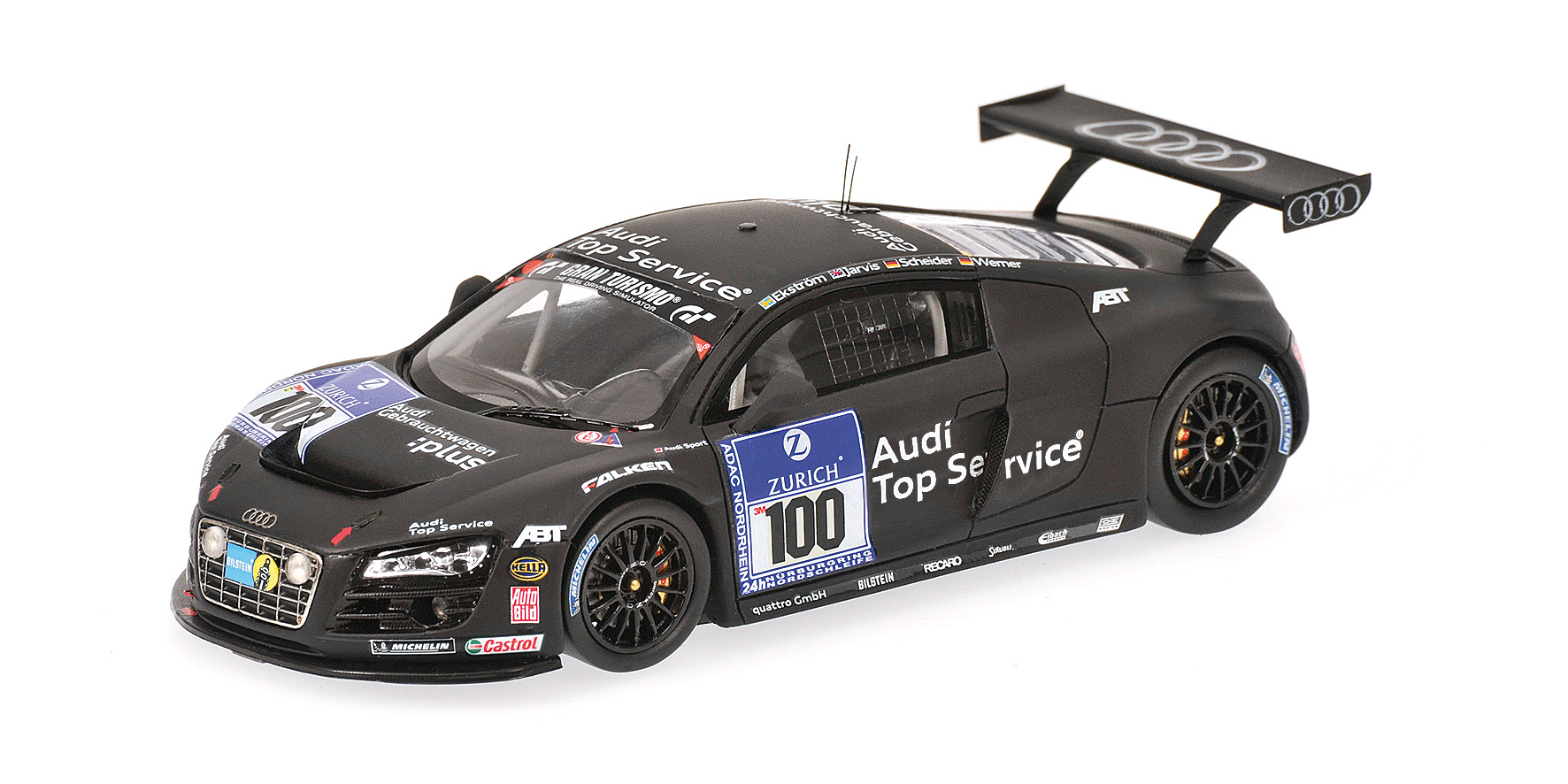 AUDI R8 LMS - TEAM ABT SPORTSLINE - EKSTRÖM/JARVIS/SCHEIDER/WERNER - 24H ADAC NÜRBURGRING 2010
