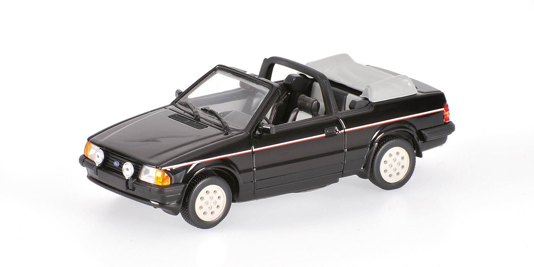 FORD ESCORT III CABRIOLET - 1983 - BLACK