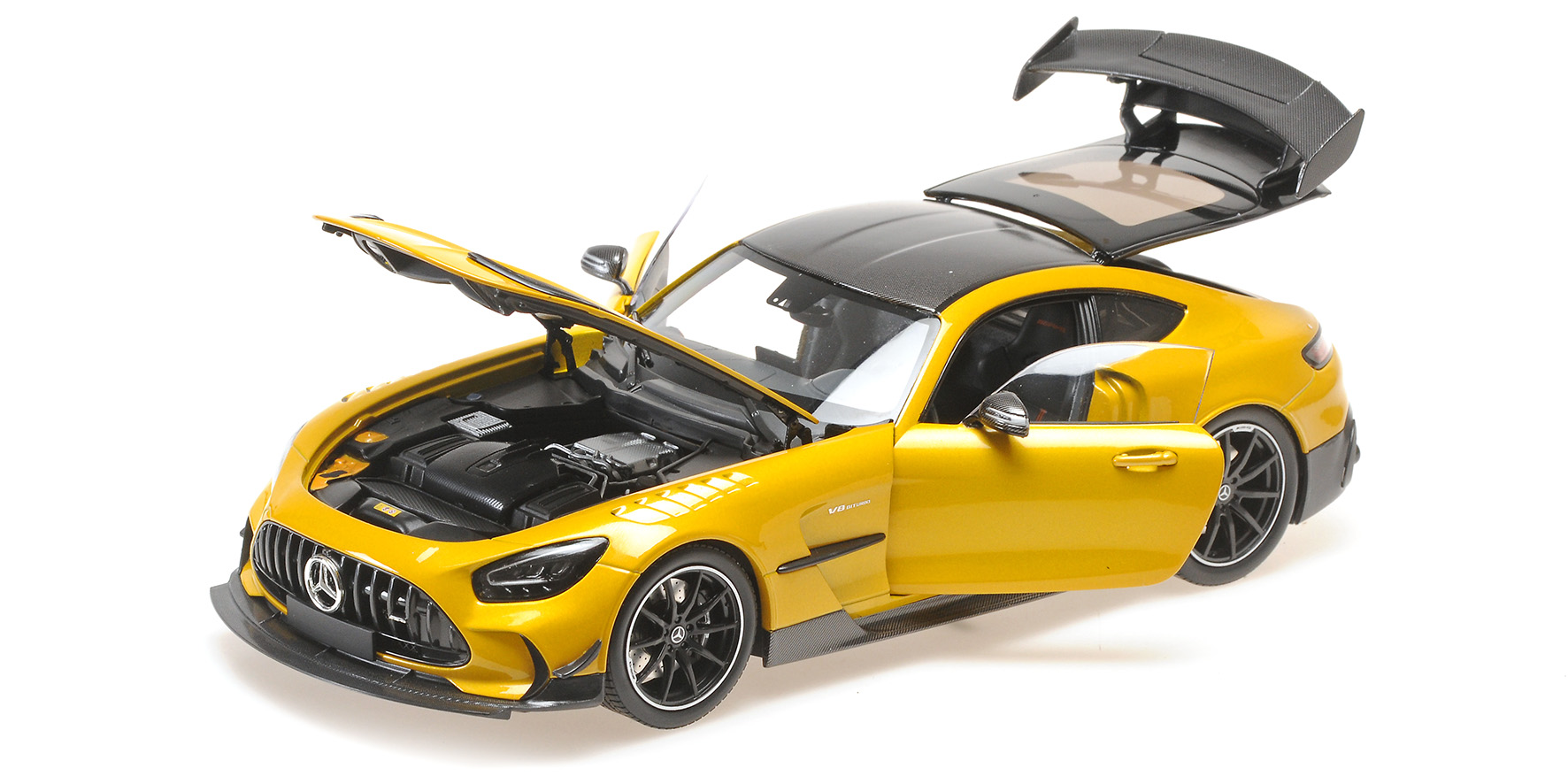 MERCEDES-AMG GT BLACK SERIES - 2021 - YELLOW METALLIC (SOLARBEAM)