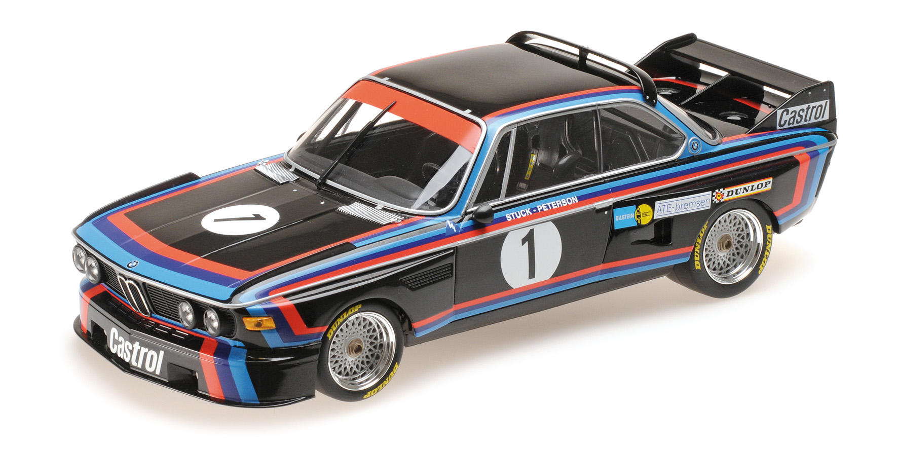 BMW 3.0 CSL - BMW MOTORSPORT - HANS-JOACHIM STUCK - WINNER NORISRING TROPHÄE 1974