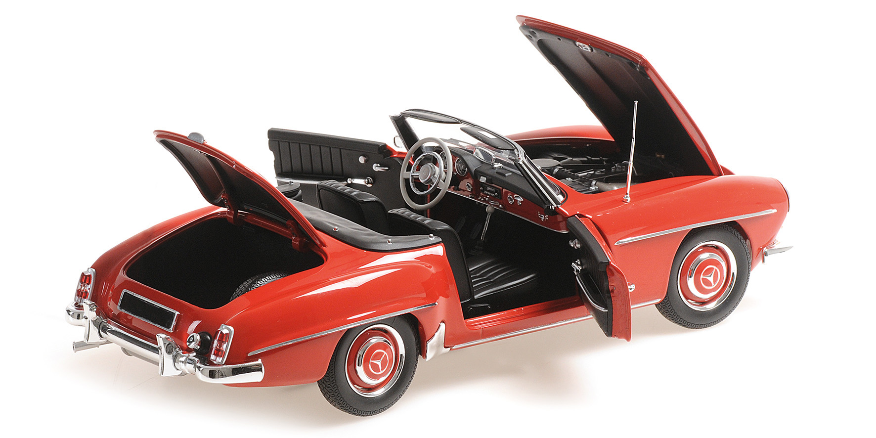 MERCEDES-BENZ 190 SL (W121) - 1955 - RED