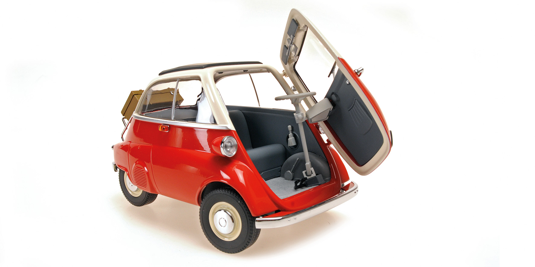 BMW ISETTA - 1955 - WHITE/RED