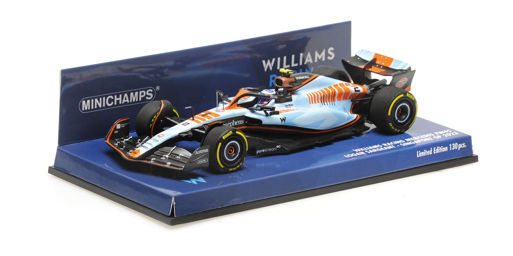 WILLIAMS RACING FW45 - LOGAN SARGEANT - SINGAPORE GP - 2023