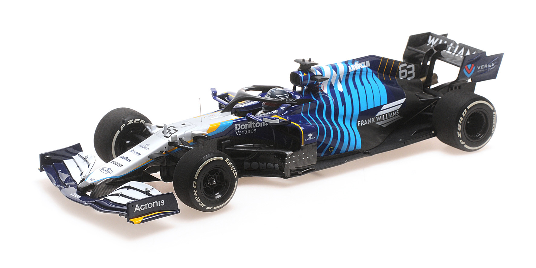 WILLIAMS RACING MERCEDES FW43B - GEORGE RUSSELL - SAUDI ARABIAN GP 2021
