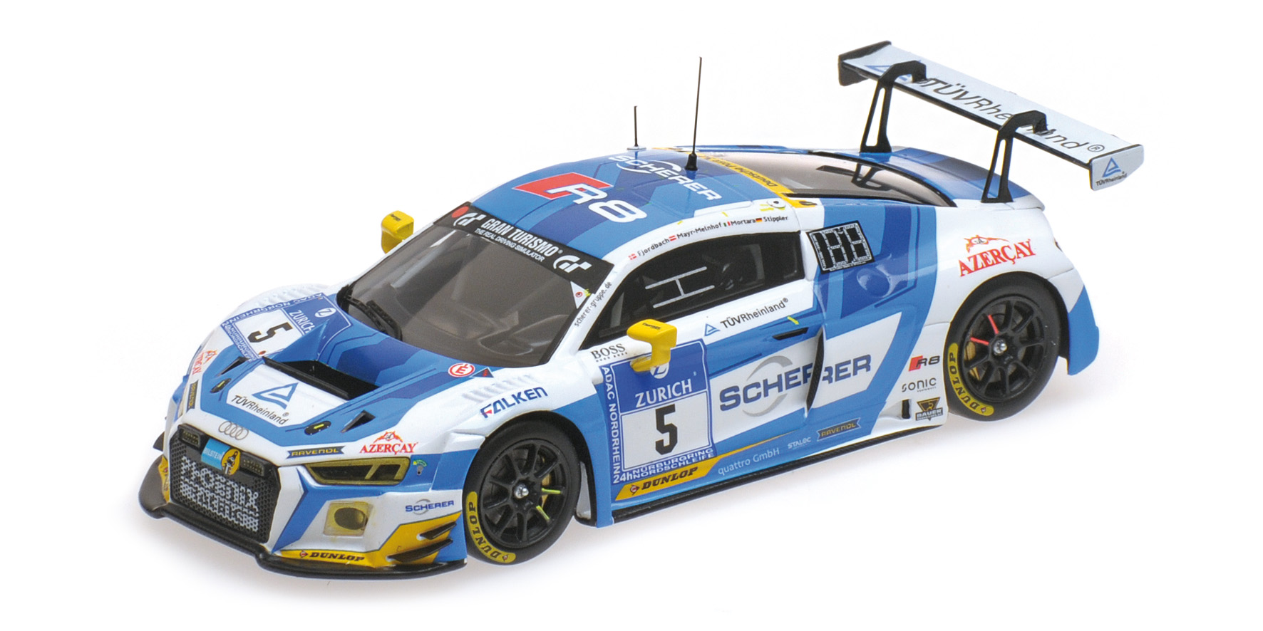 AUDI R8 LMS - PHOENIX RACING - FJORDBACH/MAYR-MELNHOF/MORTARA/STIPPLER - 24H NÜRBURGRING 2016
