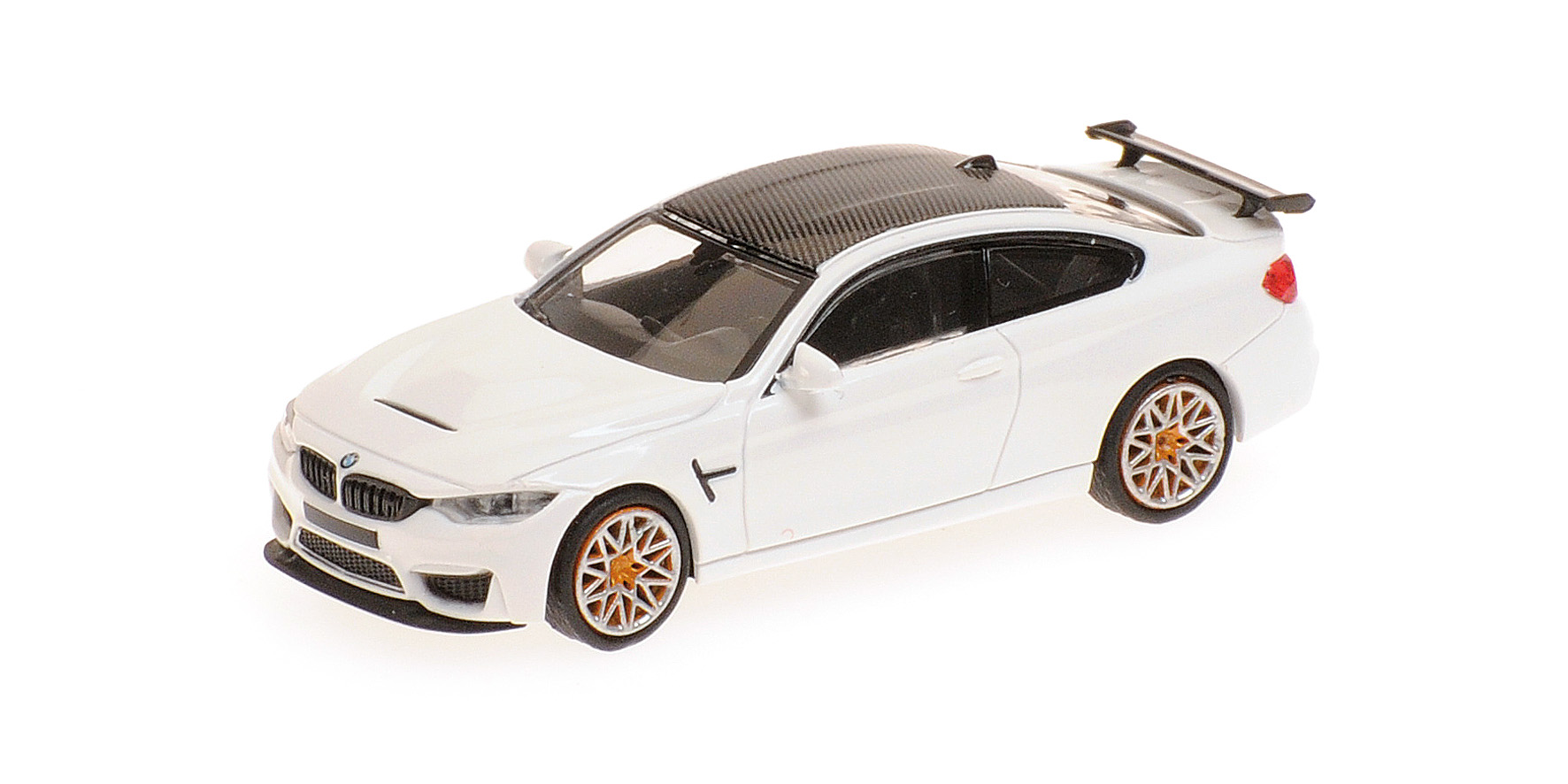 BMW M4 GTS - 2016 - WHITE W/ ORANGE WHEELS