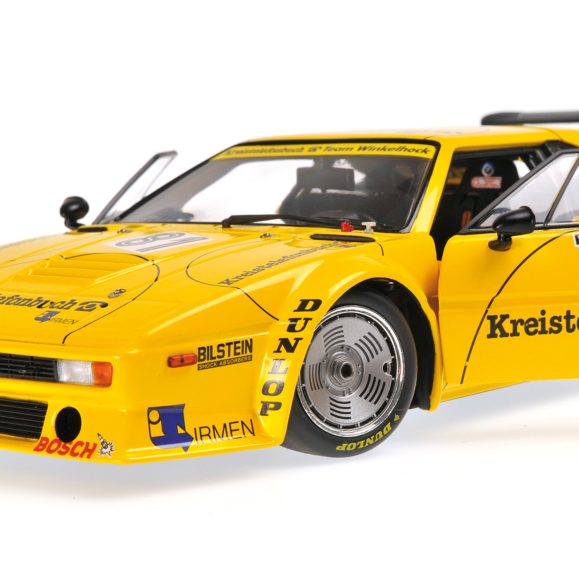 BMW M1 PROCAR - KREISTELEFONBUCH TEAM WINKELHOCK - CLAY REGAZZONI - DRM NORISRING 1979