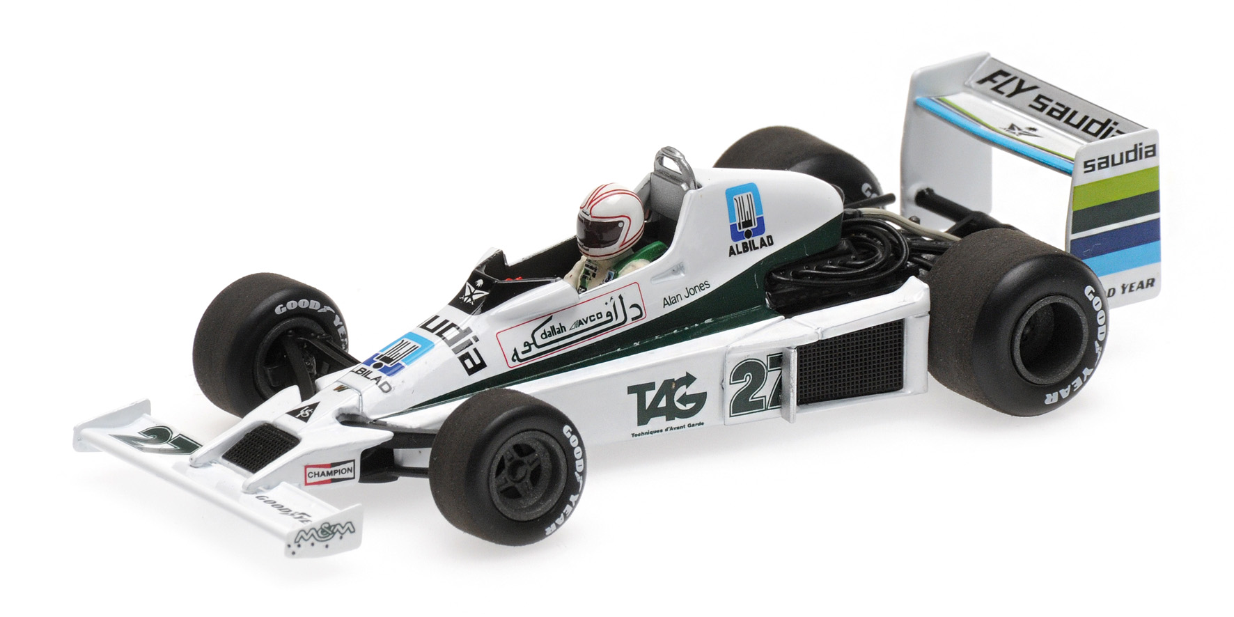 WILLIAMS FORD FW06 - ALAN JONES - 3RD PLACE USA GP WEST 1979