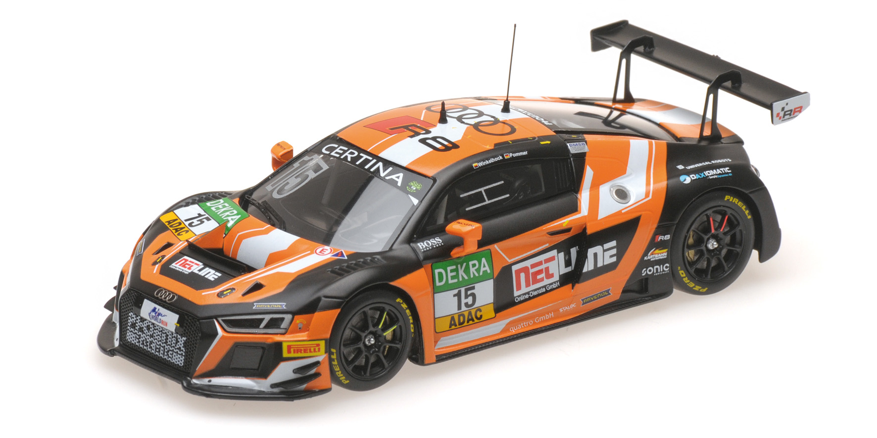 AUDI R8 LMS - PHOENIX RACING - POMMER/WINKELHOCK - ADAC GT MASTERS 2016