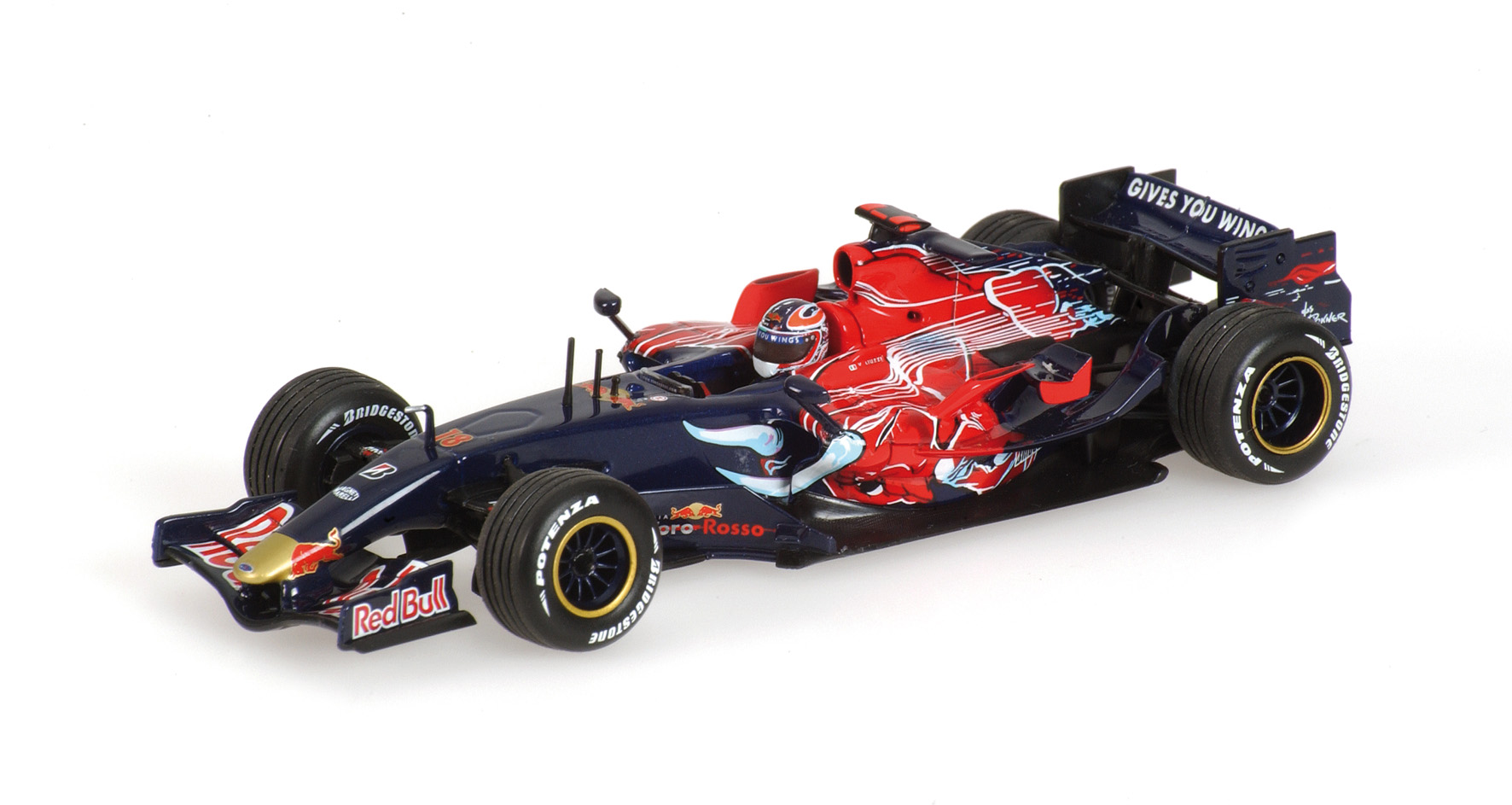 SCUDERIA TORO ROSSO STR2 - VITANTONIO LIUZZI - 2007