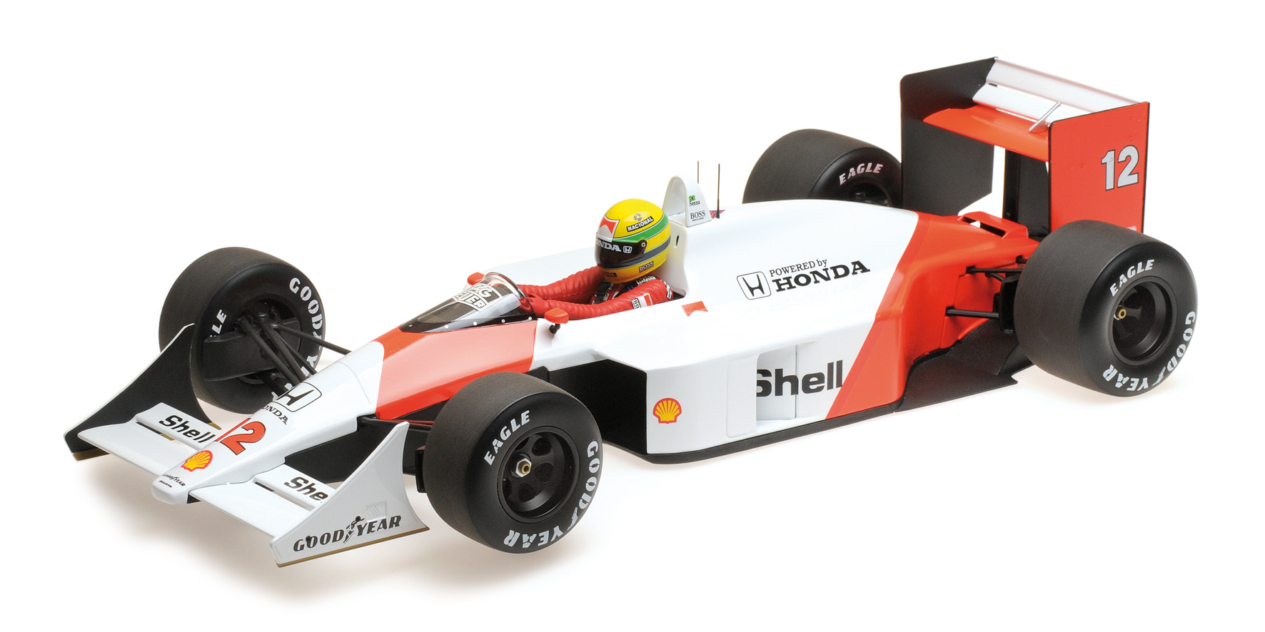 MCLAREN HONDA MP4/4 - AYRTON SENNA - WORLD CHAMPION 1988