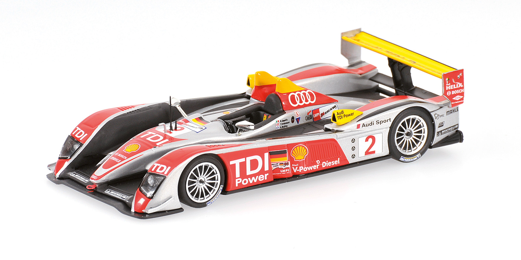 AUDI R10 - AUDI SPORT NORTH AMERICA - CAPELLO/KRISTENSEN/MCNISH - WINNERS 24H LE MANS 2008