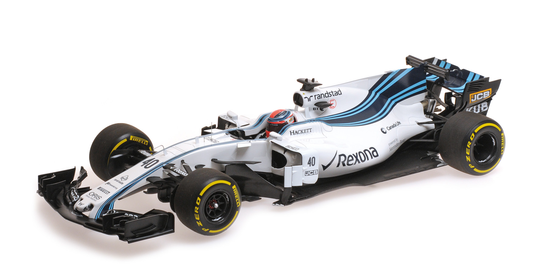WILLIAMS MARTINI RACING MERCEDES FW40 - ROBERT KUBICA - ABU DHABI TESTING NOVEMBER 2017