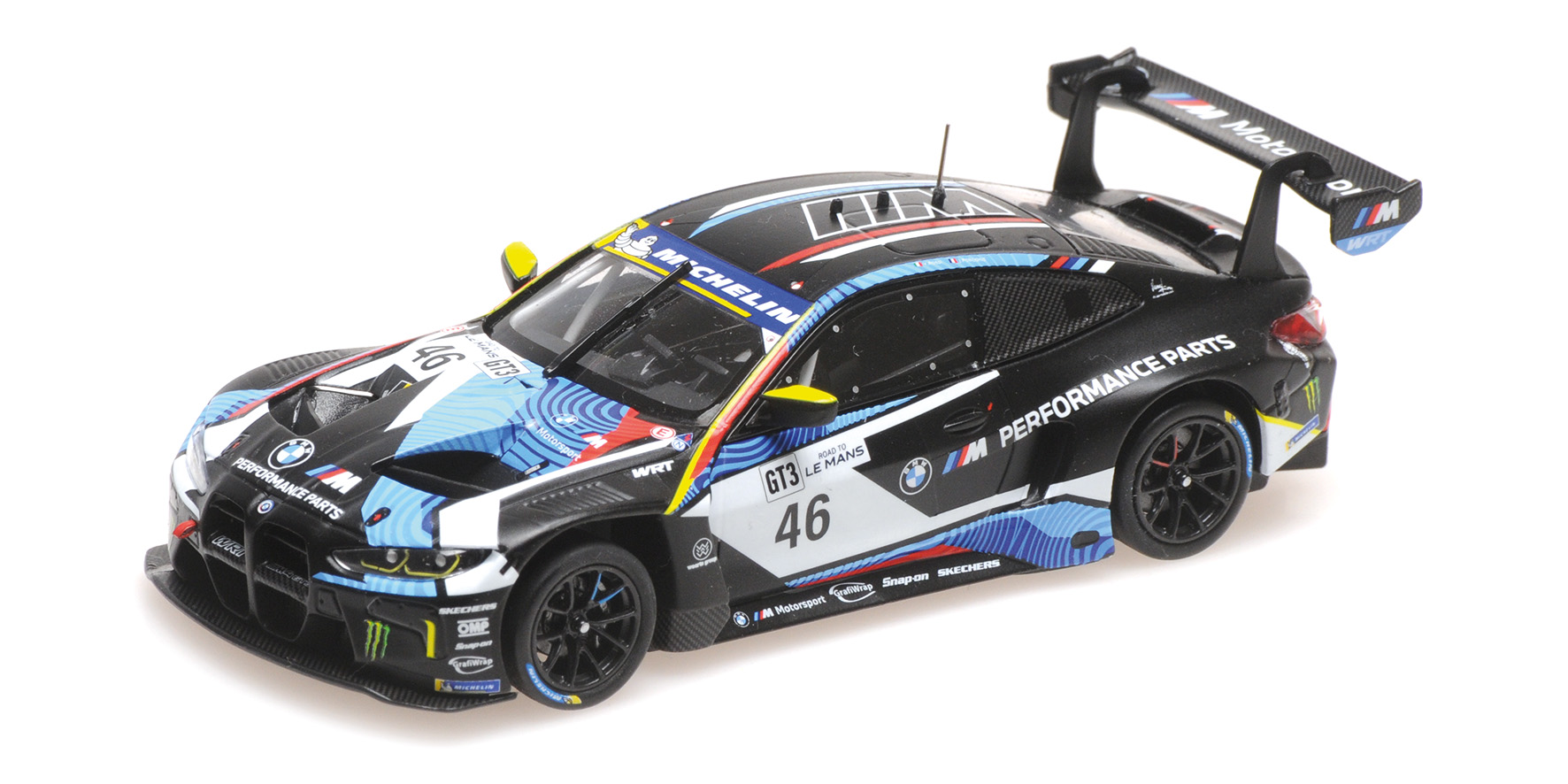 BMW M4 GT3 – TEAM WRT - V.ROSSI / J. POLICAND - WINNER ROAD TO LE MANS 2023