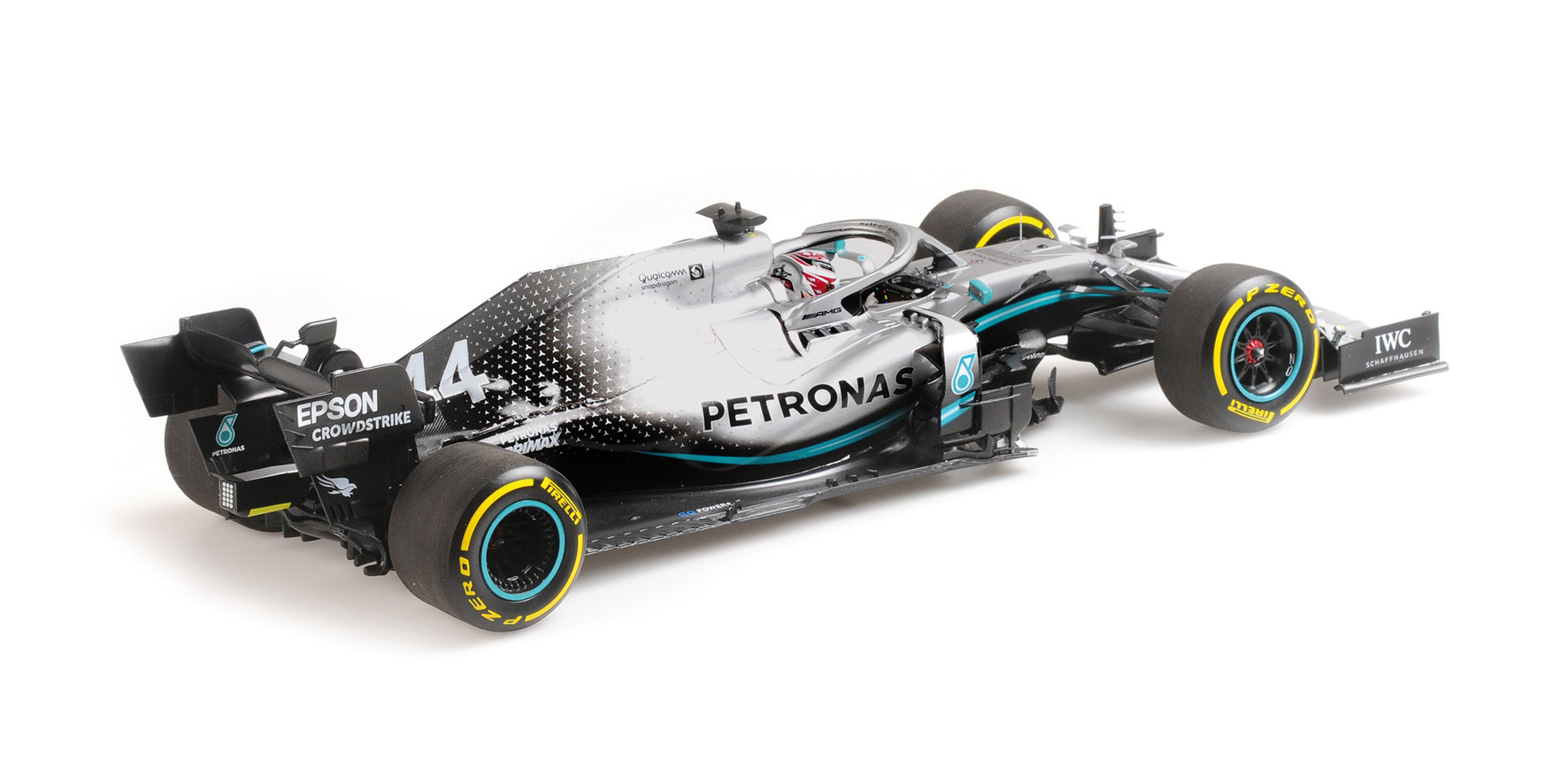 MERCEDES-AMG PETRONAS MOTORSPORT F1 W10 EQ POWER+ - LEWIS HAMILTON - WORLD CHAMPION USA GP 2019