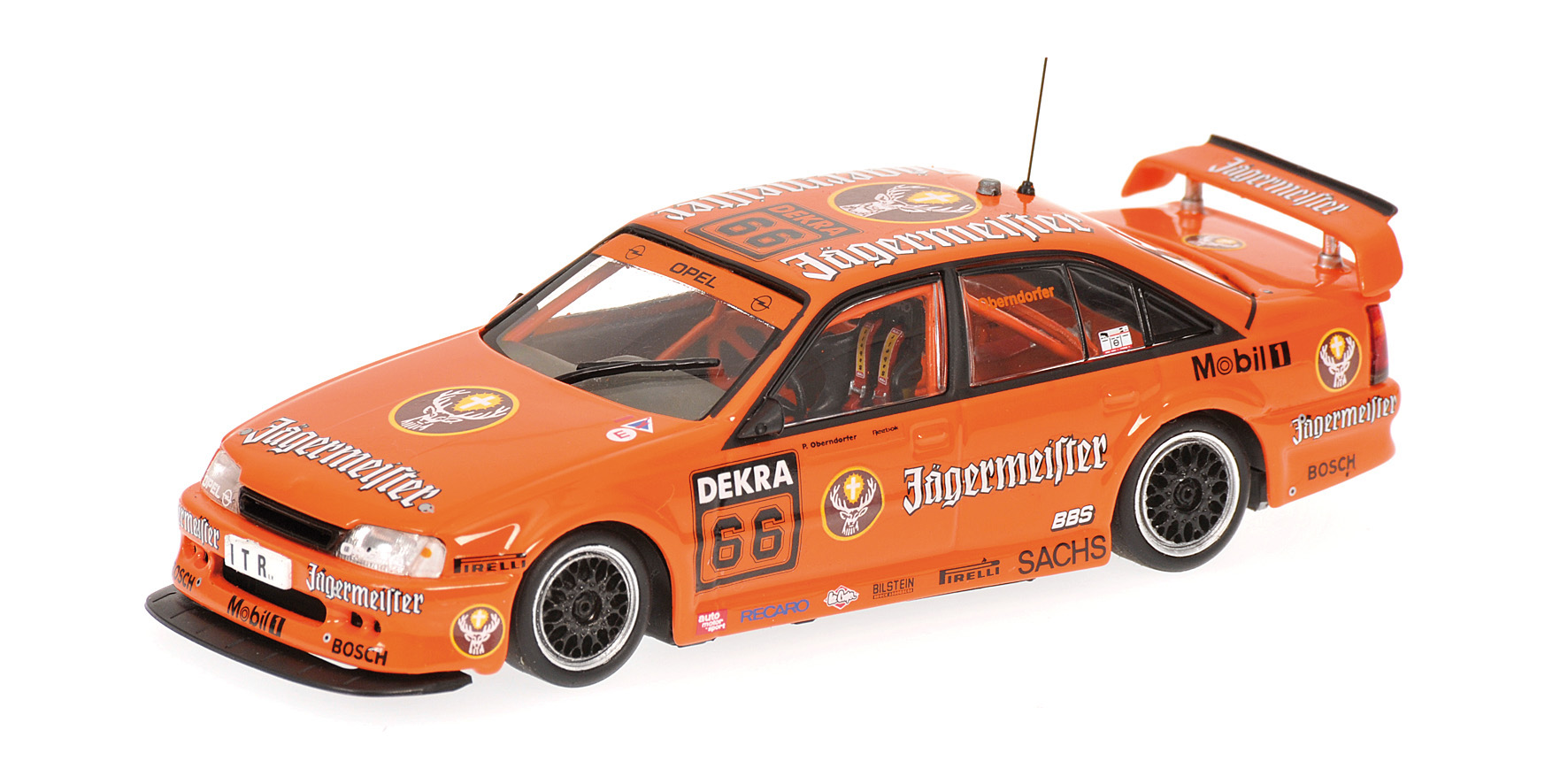 OPEL OMEGA (A) 3000 24V - 'JÄGERMEISTER' - TEAM SCHUEBEL - PETER OBERNDORFER - DTM 1991