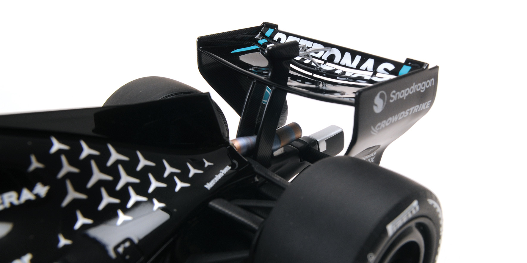 MERCEDES-AMG PETR. F1 TEAM W17 - KIMI ANTONELLI – WINNER CHINESE GP 2026 W/PITBOARD