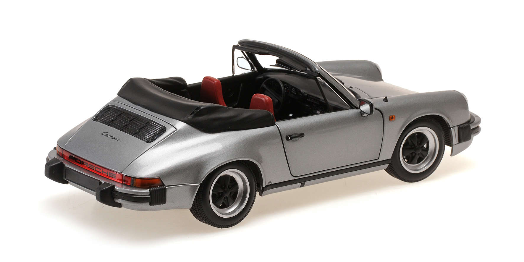 PORSCHE 911 CARRERA 3.2 CABRIOLET - 1983 - GREY METALLIC