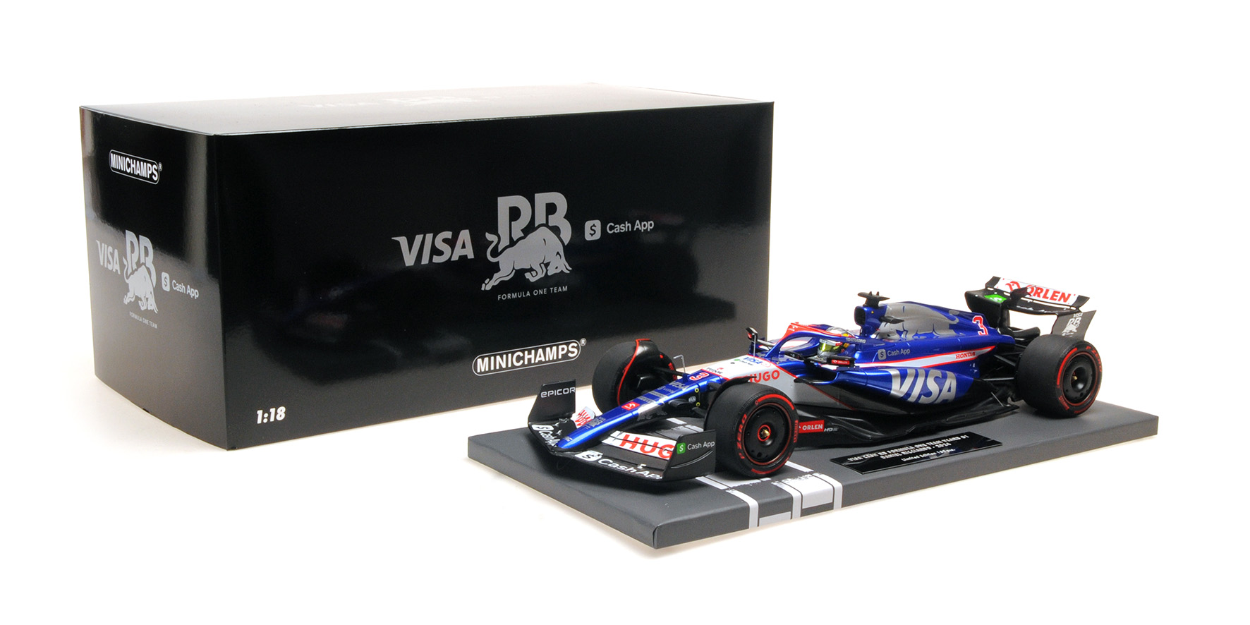 VISA CASH RB FORMULA ONE TEAM VCARB 01 - DANIEL RICCIARDO - 2024