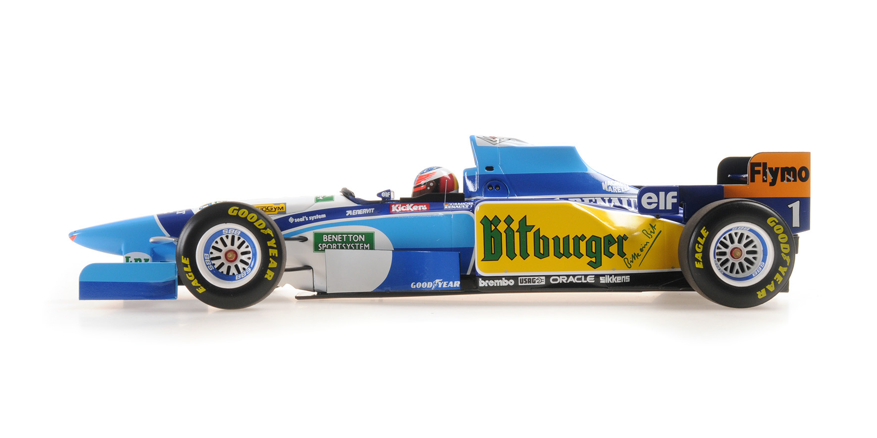 BENETTON RENAULT B195 - MICHAEL SCHUMACHER - WINNER MONACO GP 1995