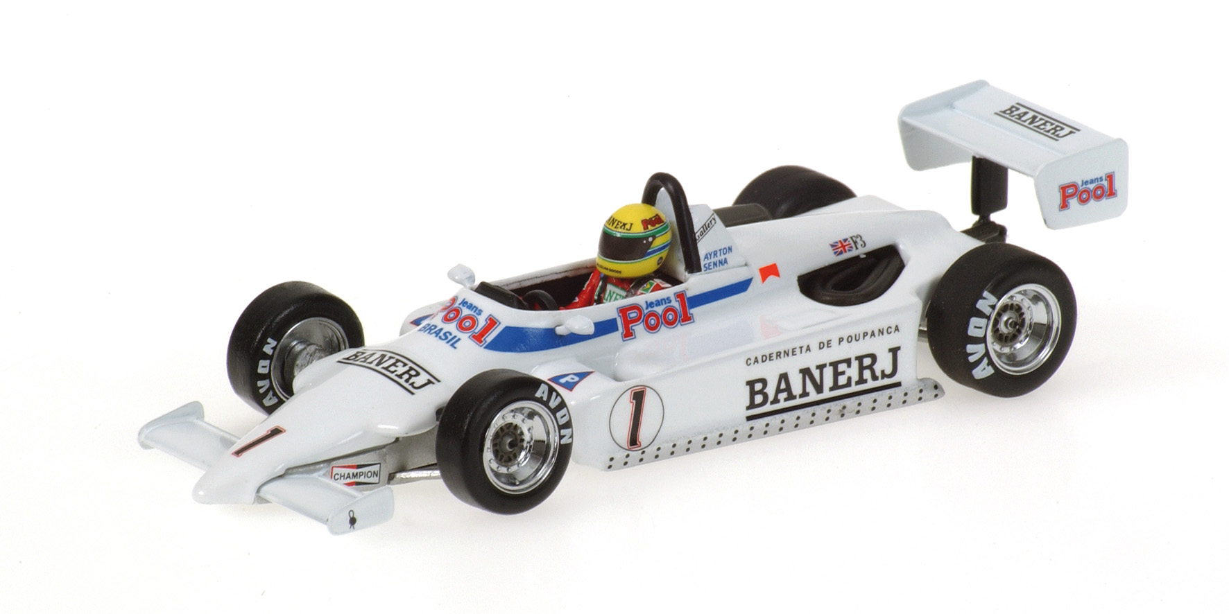RALT RT3 TOYOTA - AYRTON SENNA - BRITISH CHAMPION 1983