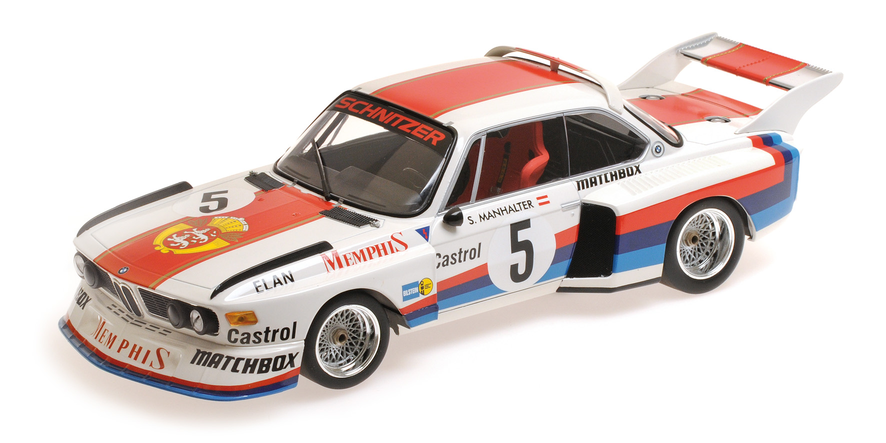 BMW 3.5 CSL - SEPP MANHALTER - WINNER HAVIROV INTERNATIONAL 1977