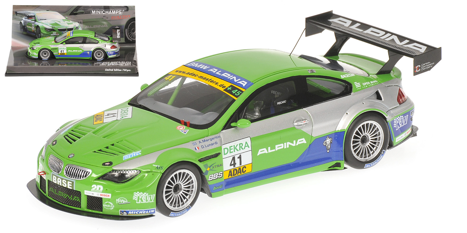 BMW ALPINA B6 GT3 - TEAM ENGSTLER - MARGARITIS/LUNARDI - ADAC GT MASTERS 2011