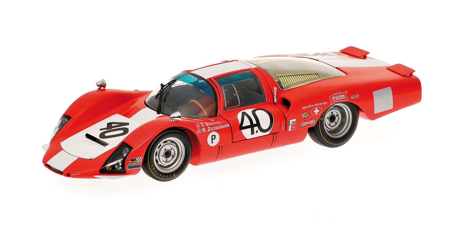 PORSCHE 906LE - SQUADRA TARTARUGA - SPOERRY/STEINEMANN - 12H SEBRING 1967