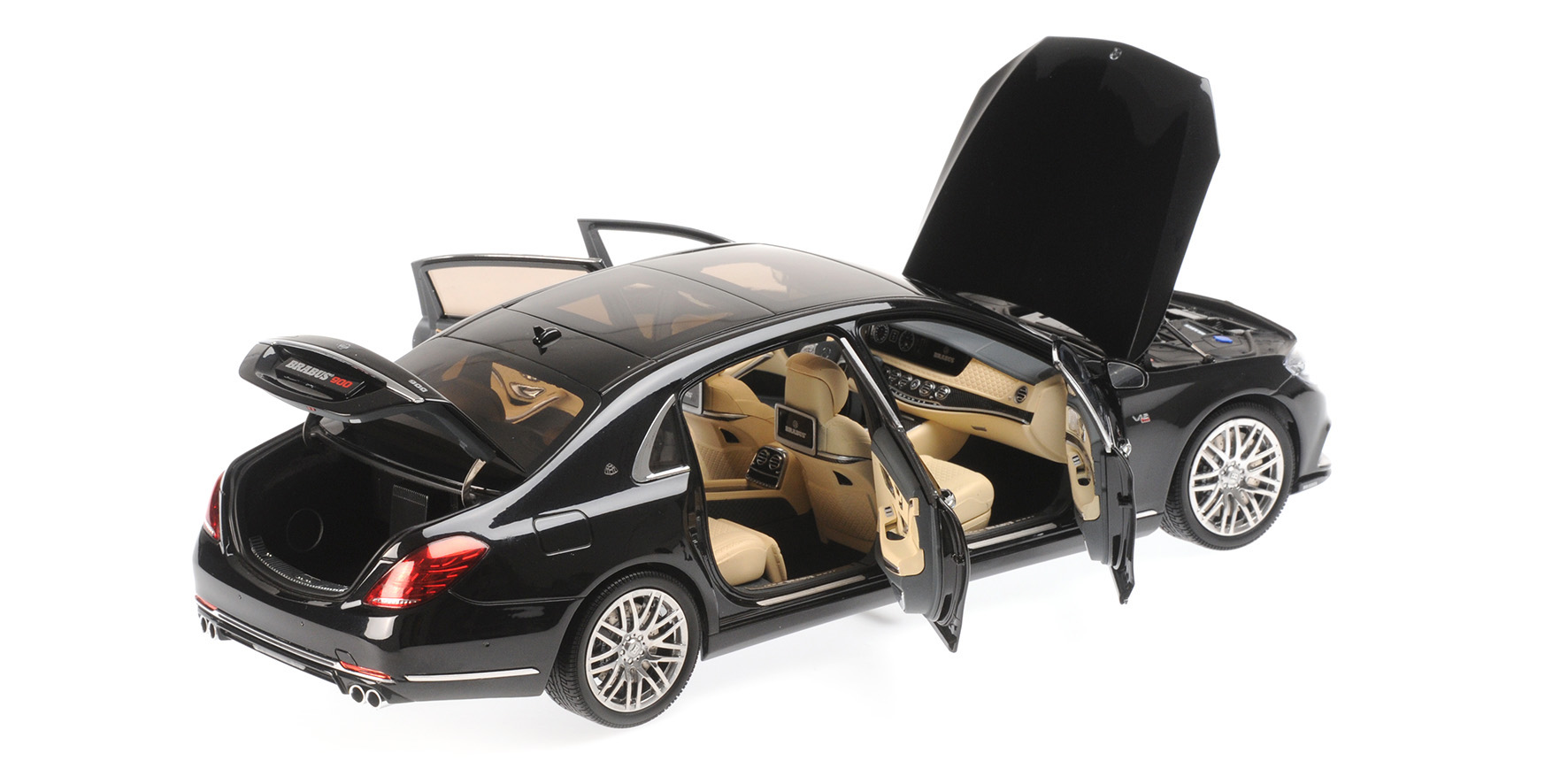 BRABUS 900 MERCEDES-MAYBACH S600-OBSIDIAN BLACK
