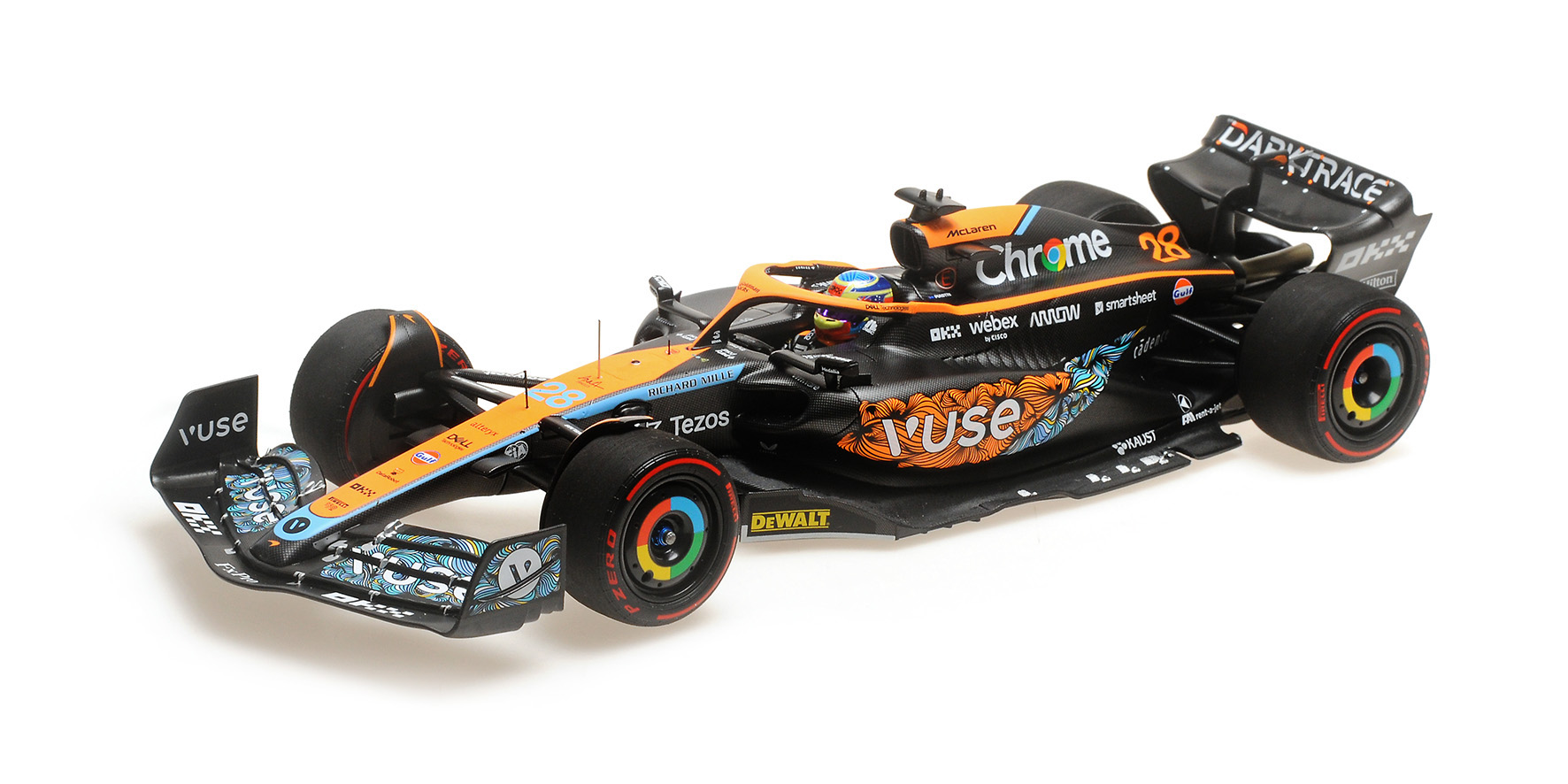 MCLAREN F1 TEAM MCL36 - OSCAR PIASTRI - ABU DHABI TEST 2022
