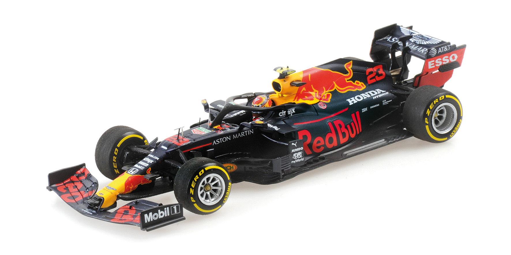 ASTON MARTIN RED BULL RACING RB16 - ALEXANDER ALBON - 4TH PLACE STYRIAN GP 2020