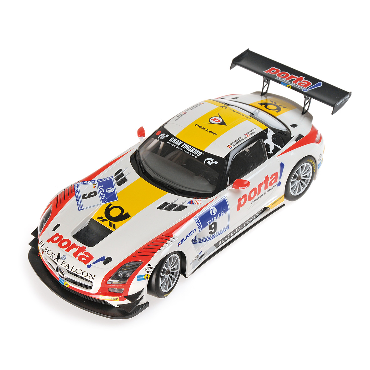 MERCEDES-BENZ SLS AMG GT3 - SCHNEIDER/BLEEKEMOLEN/EDWARDS/THIIM - WINNERS 24H NÜRBURGRING 20