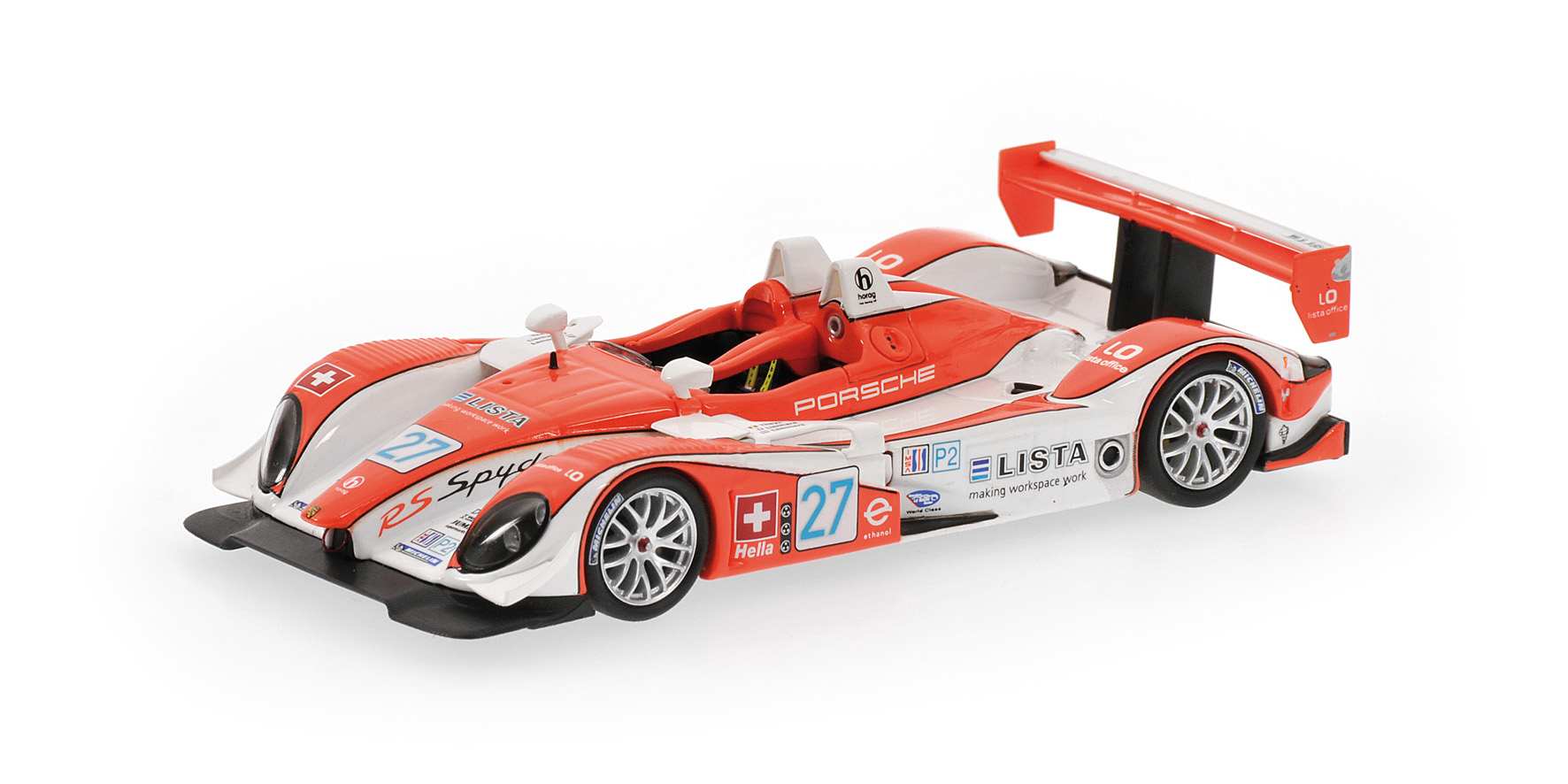 PORSCHE RS SPYDER - HORAG RACING - LIENHARD/THEYS/ LAMMERS - 12H SEBRING 2008