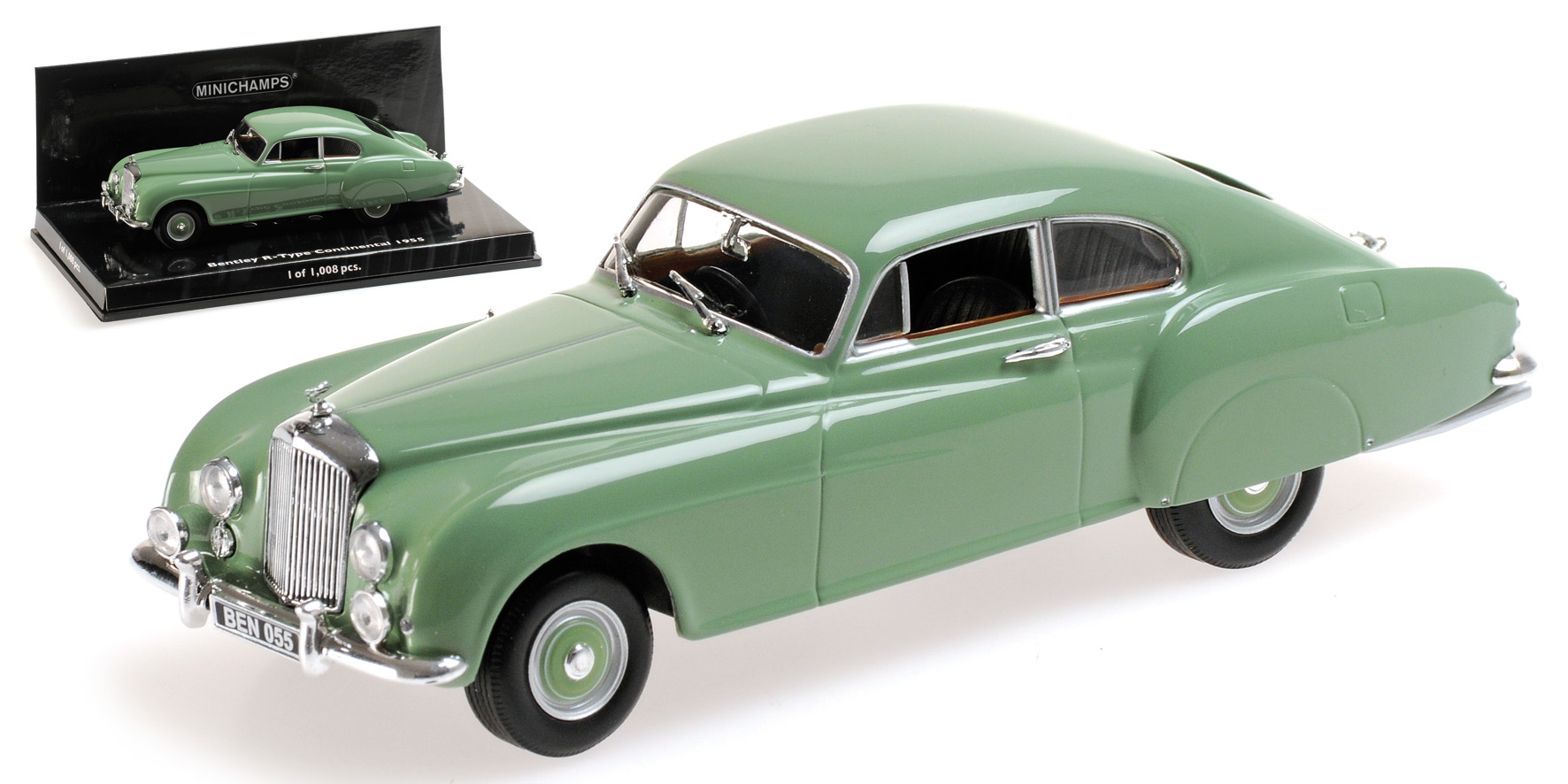BENTLEY R-TYPE CONTINENTAL - 1955 - GREEN