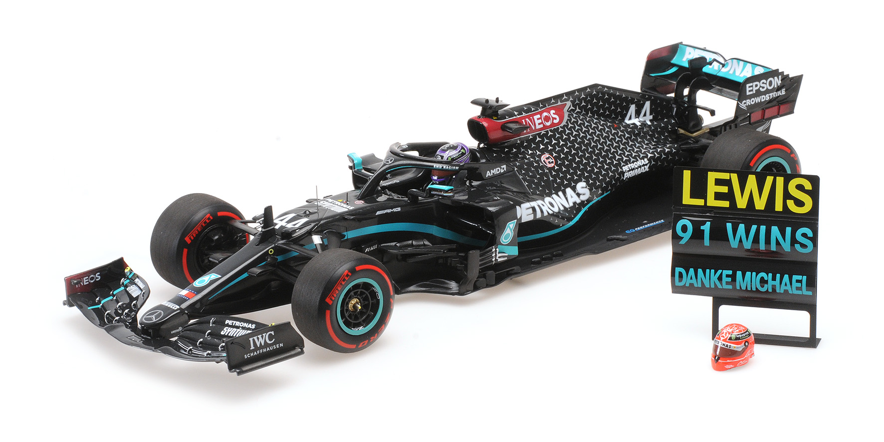 MERCEDES-AMG PETRONAS FORMULA ONE TEAM W11 EQ PERFORMANCE - L.HAMILTON - 91st F1 WIN EIFEL GP 2020