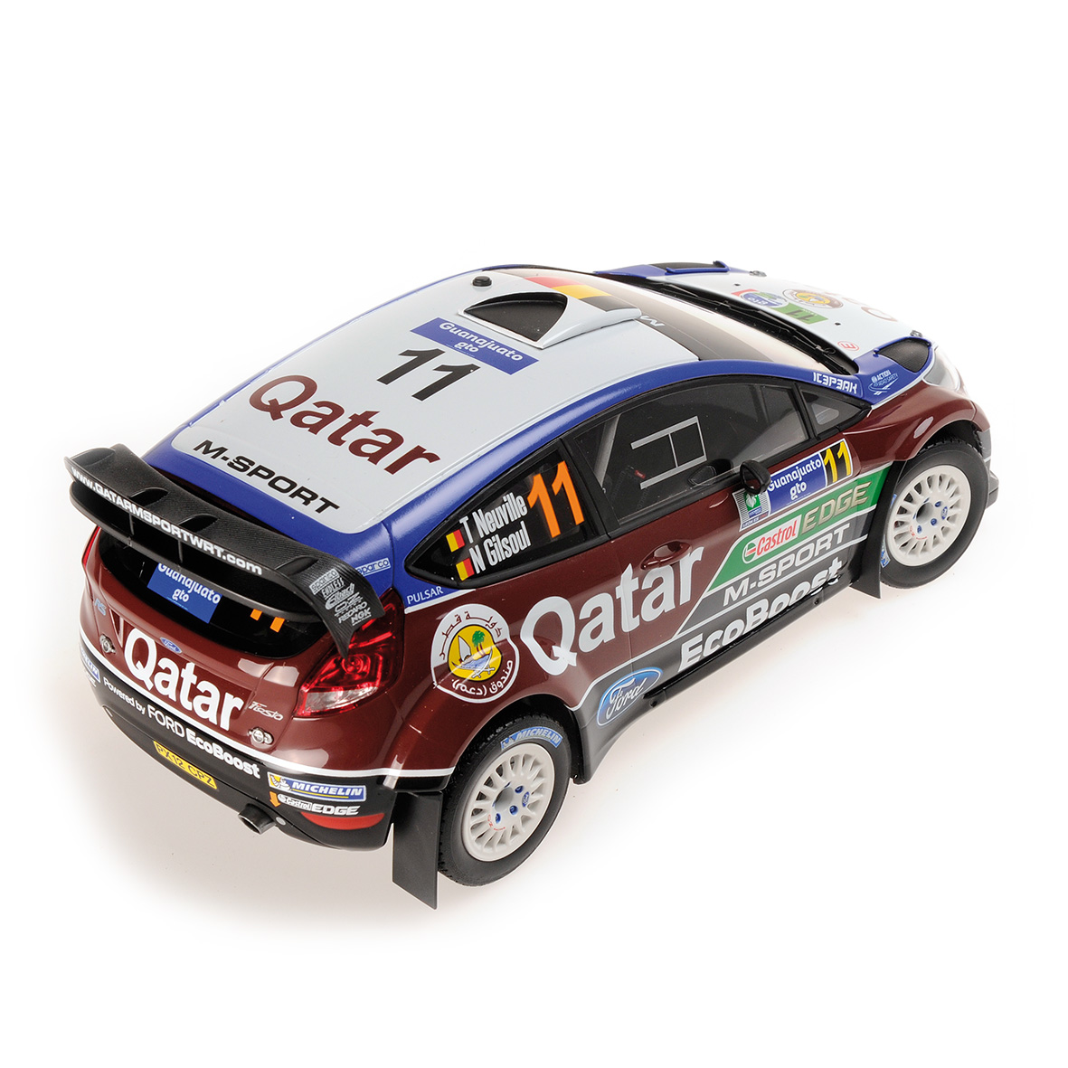FORD FIESTA RS WRC - QATAR M-SPORT WORLD RALLY TEAM - NEUViLLE/GILSOUL - RALLY MEXICO 2013