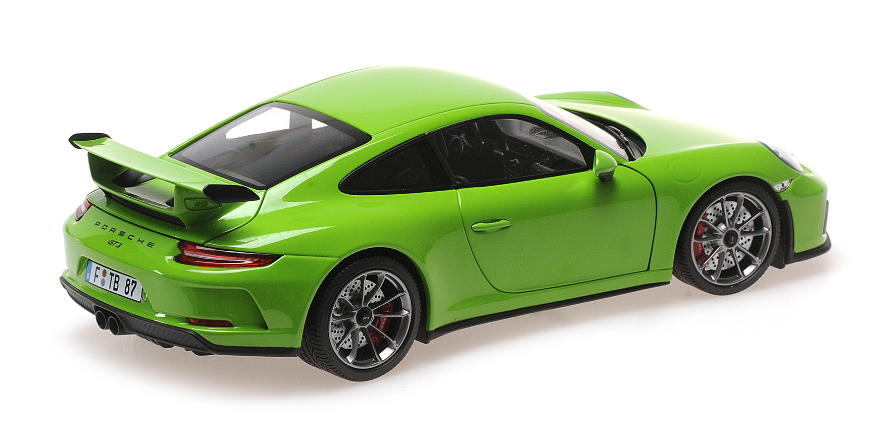 PORSCHE 911 GT3 - 2018 - YELLOW/GREEN (SHMEE 150)