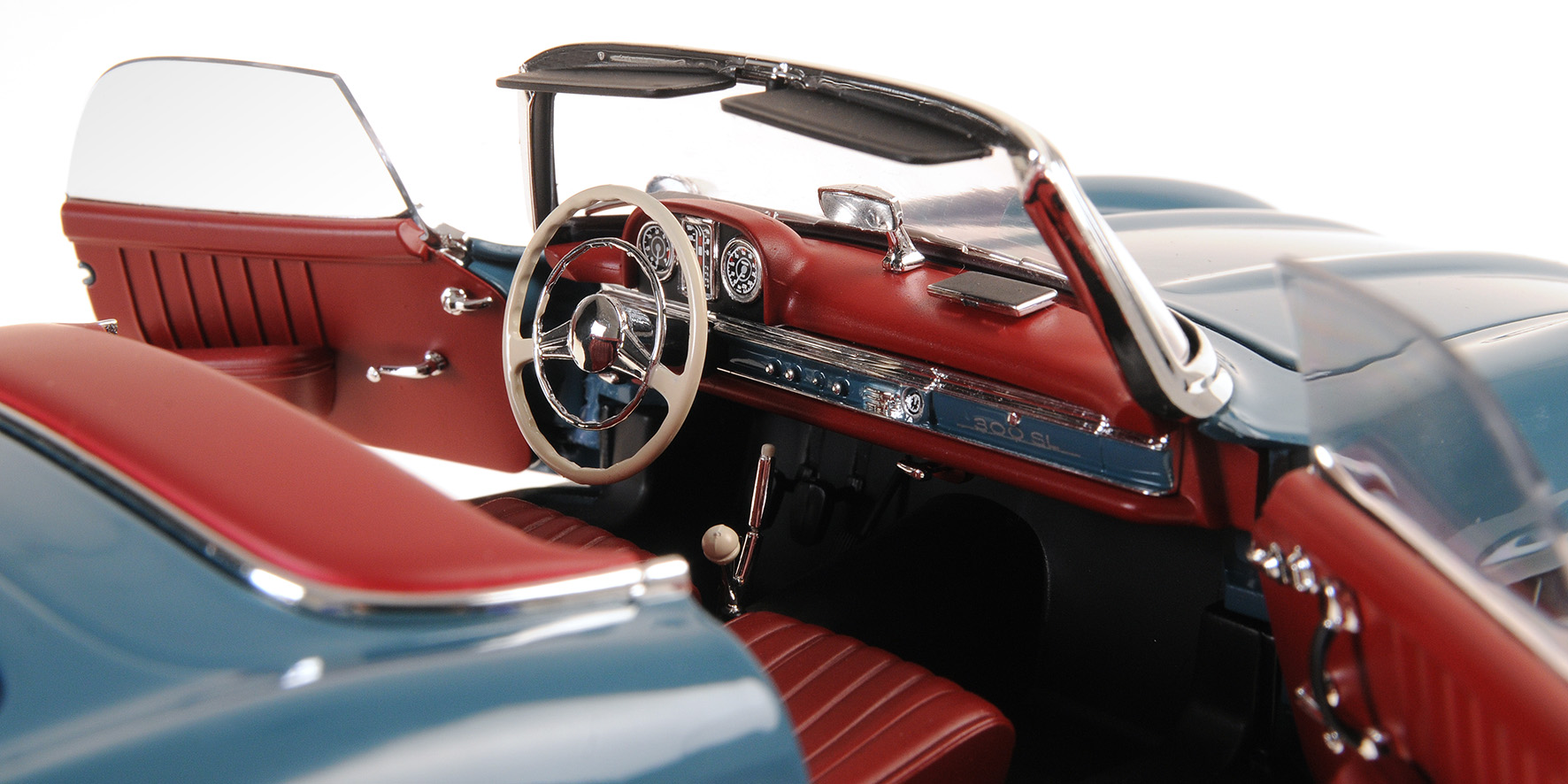 MERCEDES-BENZ 300 SL ROADSTER (W198) - 1957 - BLUE