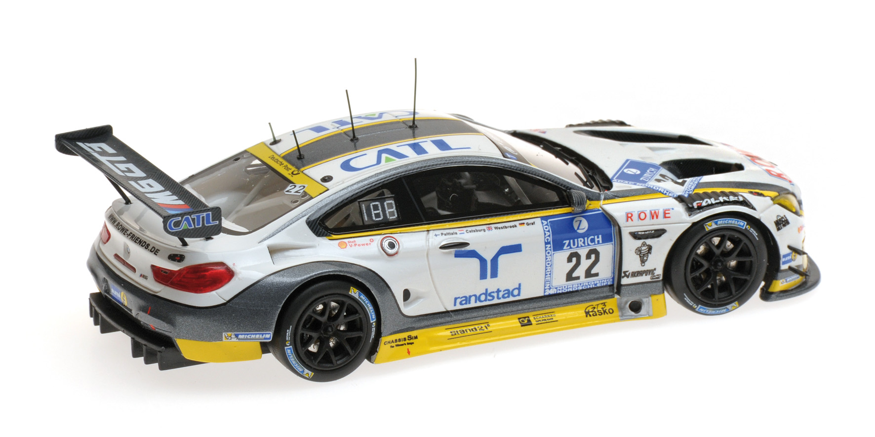 BMW M6 GT3 - ROWE RACING - GRAF/WESTBROOK/CATSBURG/PALTALLA - 24H NÜRBURGRING 2016
