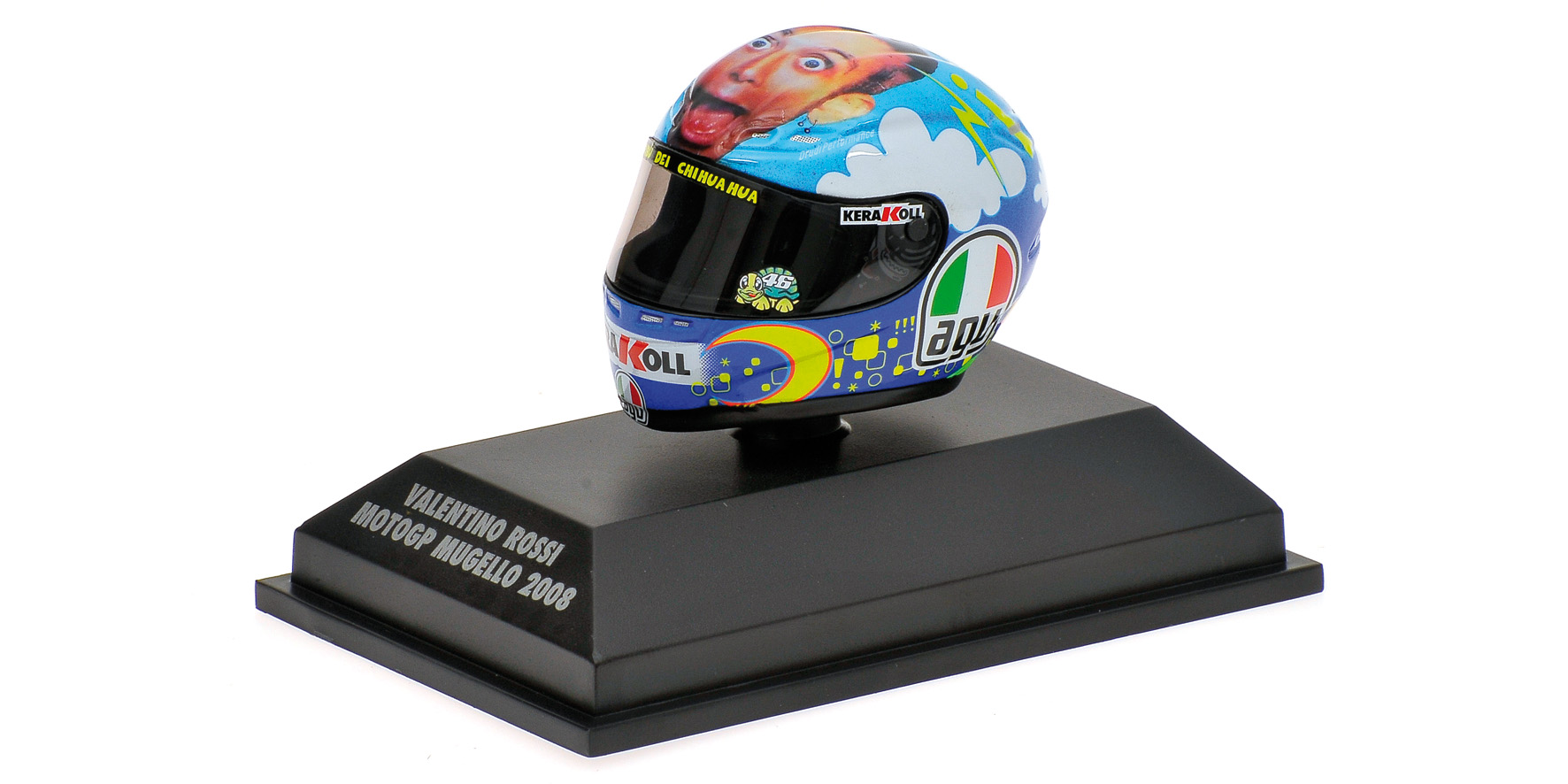 AGV HELMET - VALENTINO ROSSI - MOTOGP MUGELLO - 2008