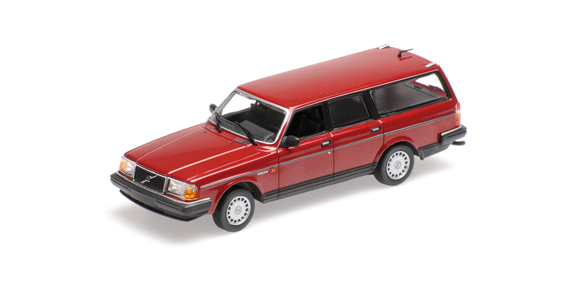 VOLVO 240 GL BREAK - 1986 - RED