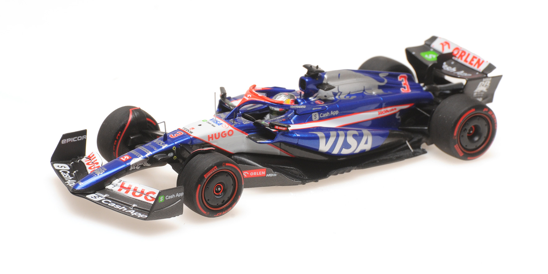 VISA CASH RB FORMULA ONE TEAM VCARB 01 - DANIEL RICCIARDO - 2024