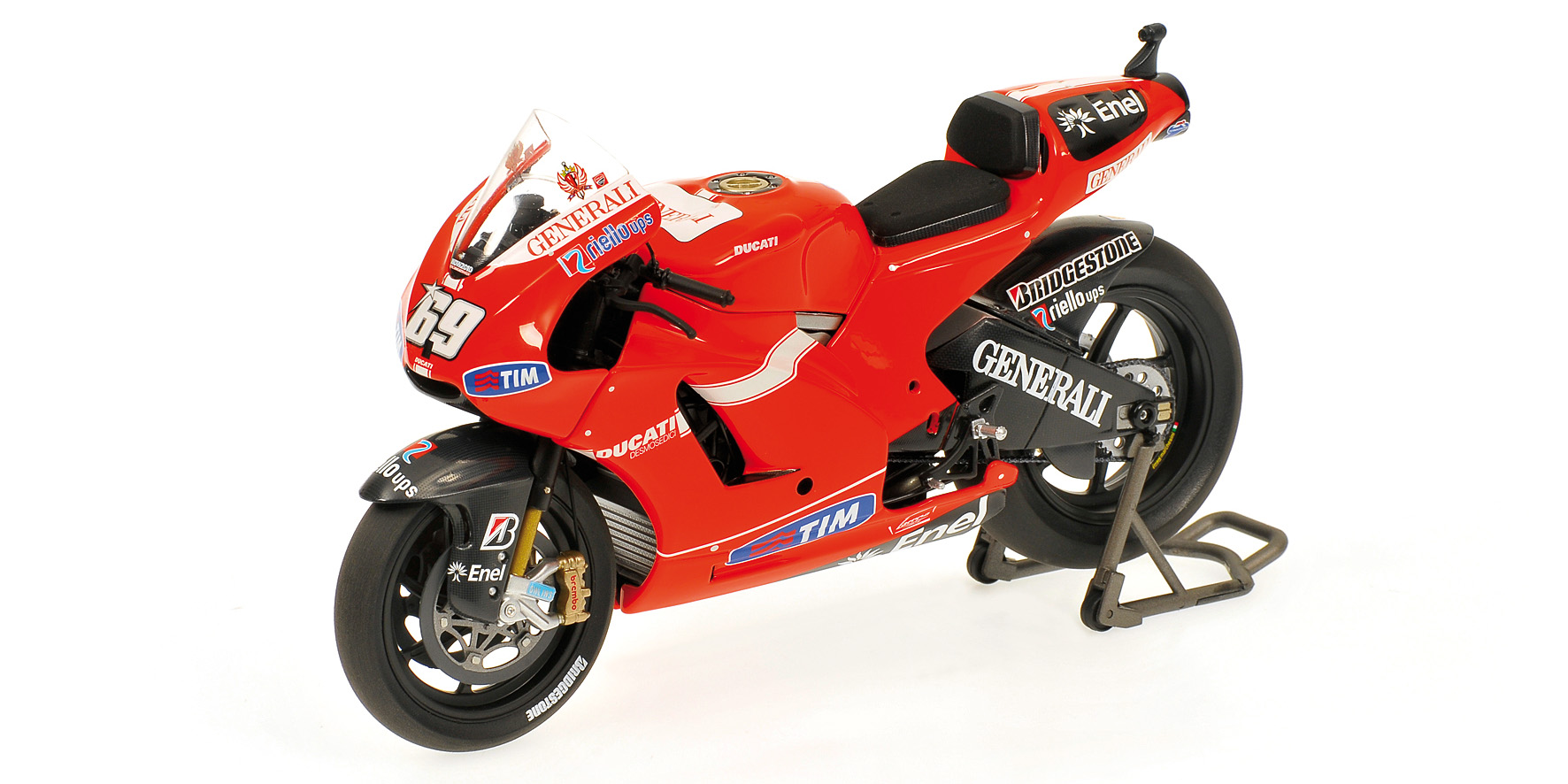DUCATI DESMOSEDICI GP10 - NICKY HAYDEN - MOTOGP 2010